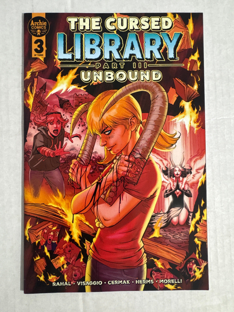 THE CURSED LIBRARY #3 NM