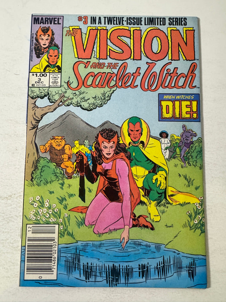 VISION AND THE SCARLET WITCH #3 Vol 2  FN/VF CANADIAN PRICE VARIANT