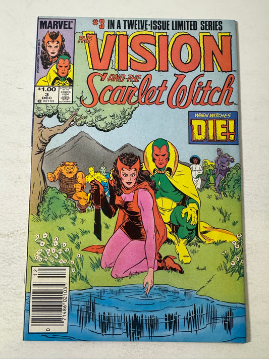 VISION AND THE SCARLET WITCH #3 Vol 2  FN/VF CANADIAN PRICE VARIANT