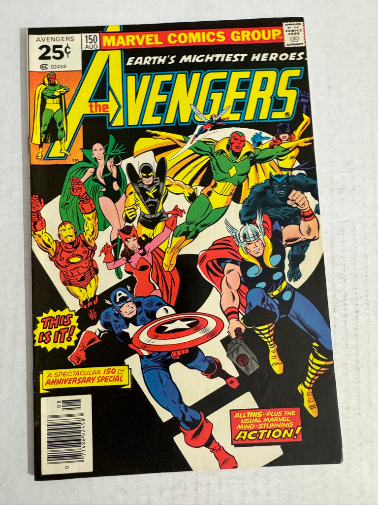 AVENGERS #150 VF/NM George Perez Cover