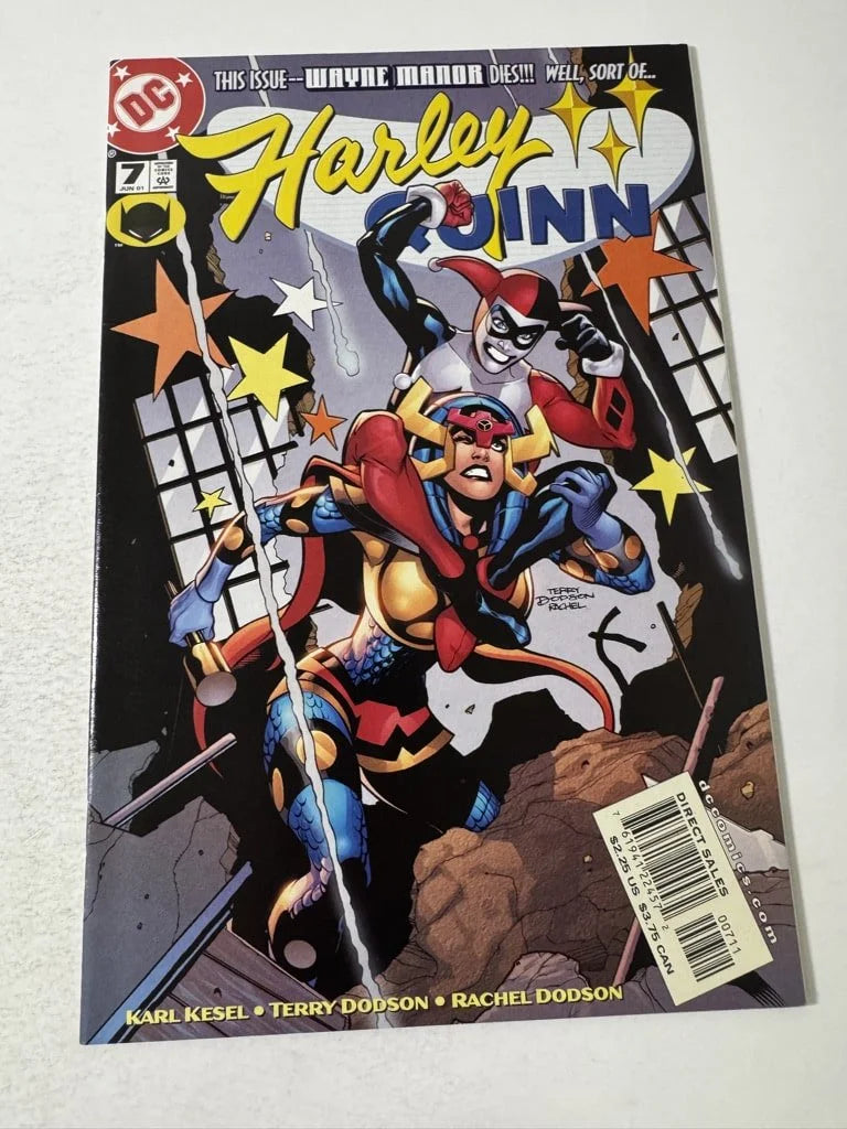 HARLEY QUINN #7 NM- Terry Dodson Cover