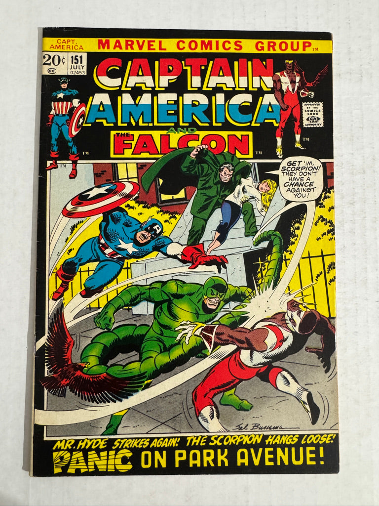 CAPTAIN AMERICA #151 FN+