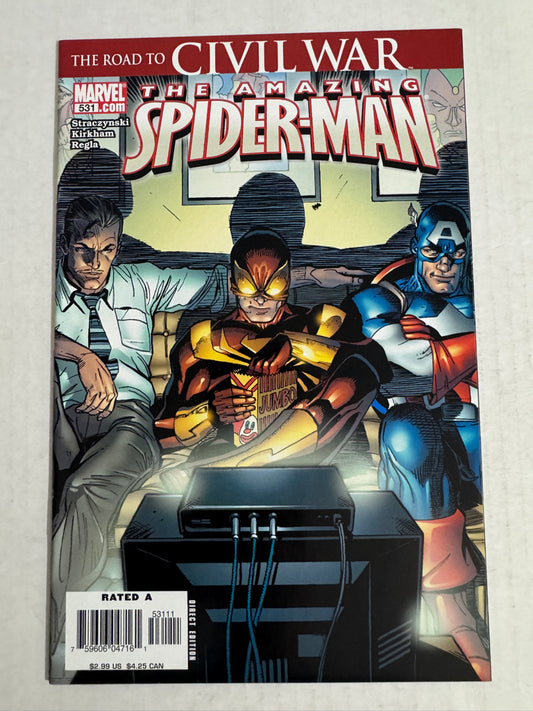 AMAZING SPIDER-MAN #531 Ron Garney Cover
