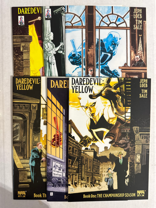 DAREDEVIL YELLOW #1-6 NM Tim Sale Covers SET