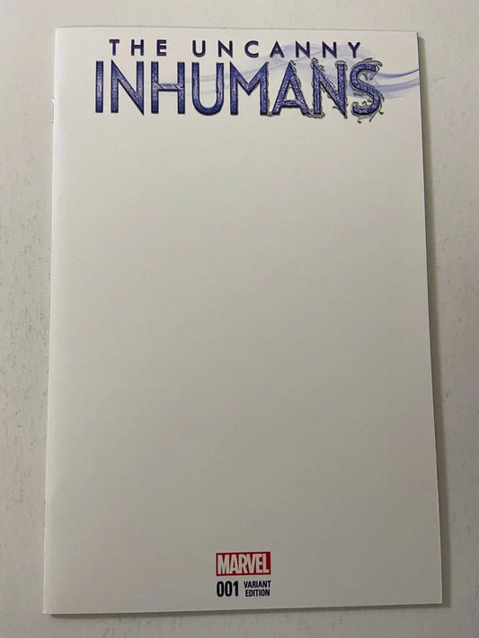 UNCANNY INHUMANS #1 NM  Blank Variant