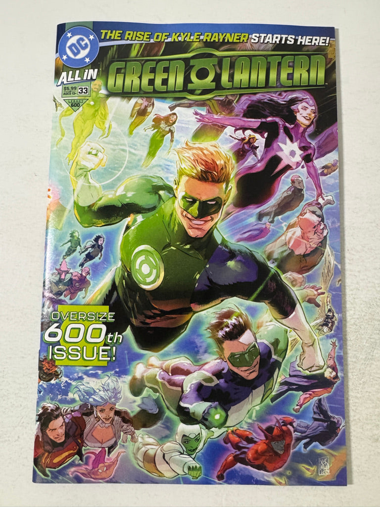 GREEN LANTERN #33 / #600 Vol 9 NM