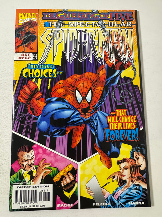 SPECTACULAR SPIDER-MAN #262 NM