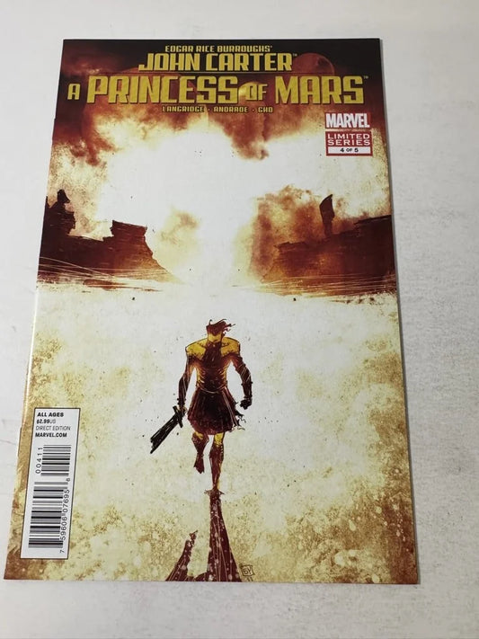 JOHN CARTER A Princess of Mars #4 NM- Skottie Young Cover