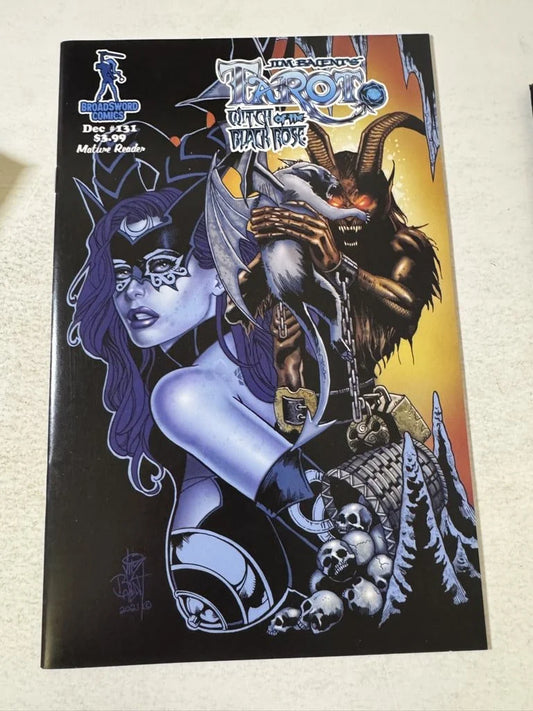 JIM BALENT'S TAROT Witch of The Black Rose #131 NM