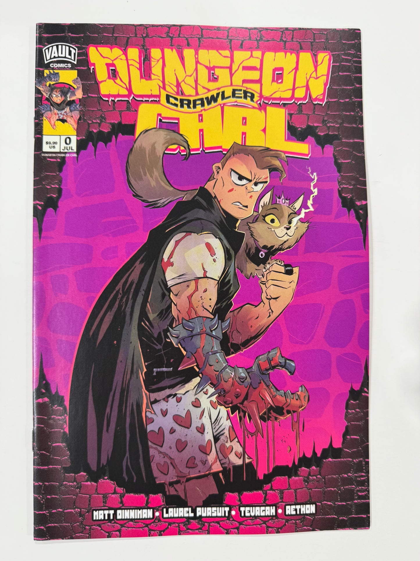 DUNGEON CRAWLER CARL SPECIAL EDITION #0 NM 2nd Printing Brett Bean