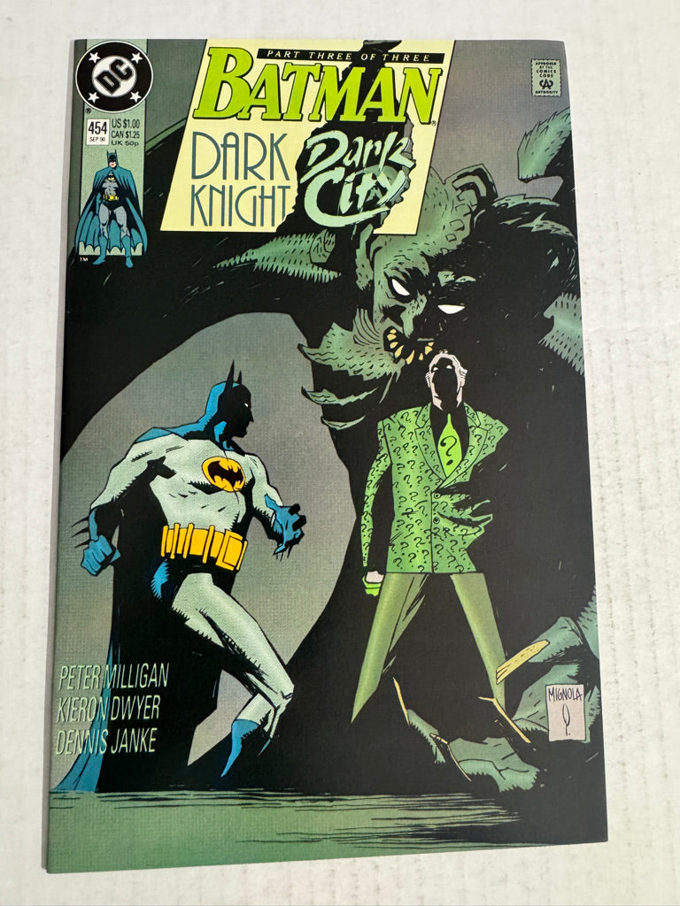 BATMAN #454 NM- Mike Mignola Cover