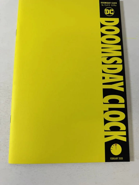 DOOMSDAY CLOCK #1 NM  Blank Variant 1ST APPEARANCE