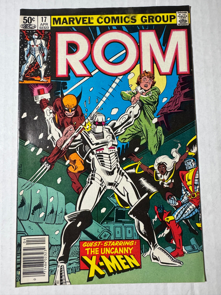 ROM #17 VF Frank Miller Cover   NEWSSTAND