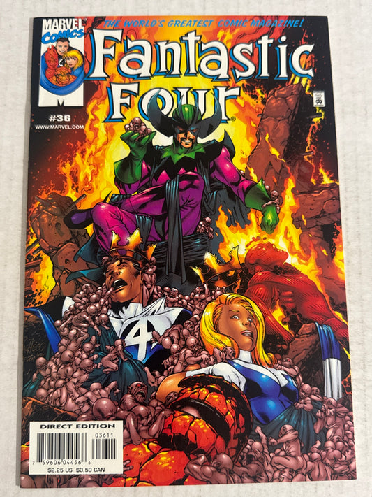 FANTASTIC FOUR #36 Vol 3 NM Carlos Pacheco Cover