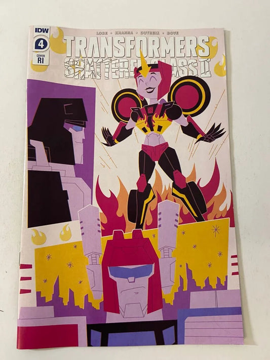 TRANSFORMERS Shattered Glass II #4 NM 1:10 Variant