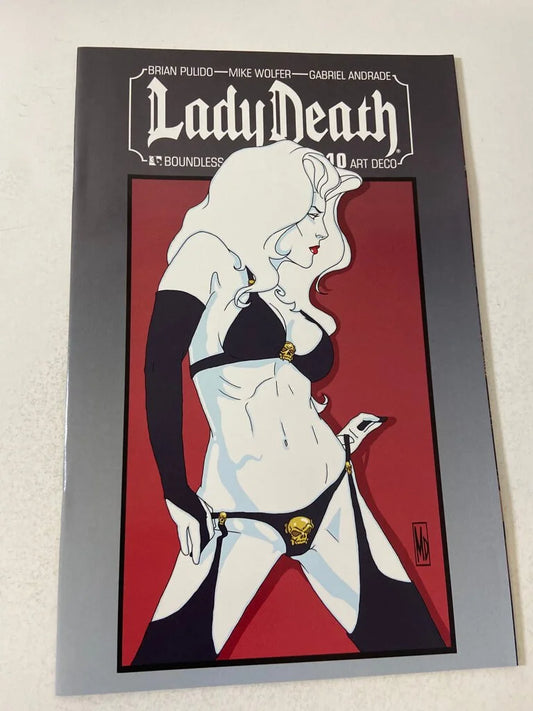 LADY DEATH #10 NM Art Deco Variant