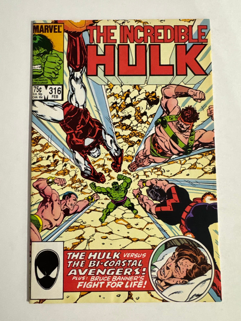 INCREDIBLE HULK #316 NM John Byrne Cover