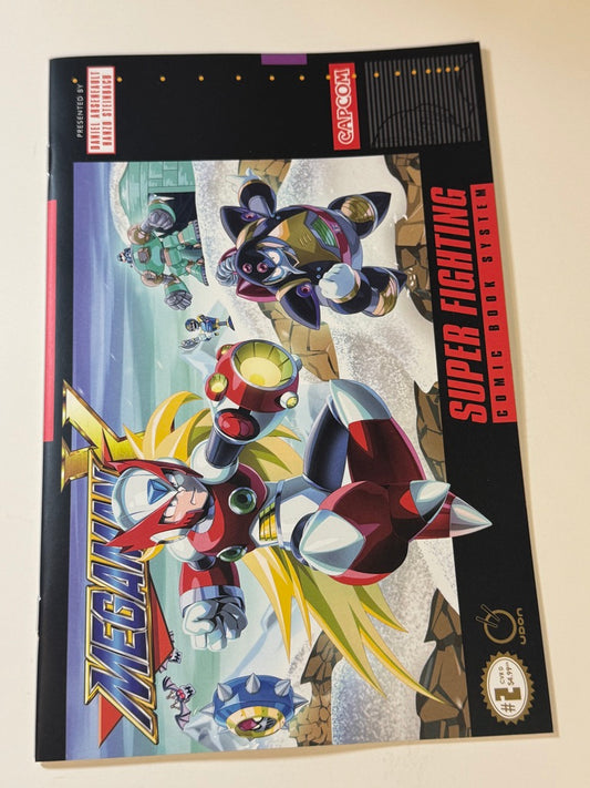 MEGA MAN X #2 NM 1:5 SNES Homage Variant