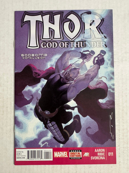 THOR GOD OF THUNDER #11 NM- SIGNED by Esad Ribic