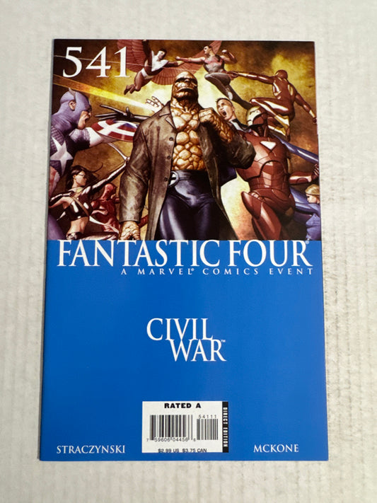 FANTASTIC FOUR #541 Adi Granov Cover