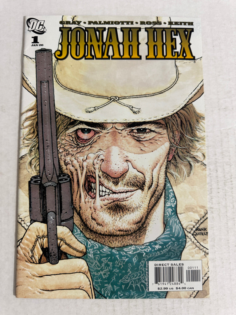 JONAH HEX #1 Vol 2 NM- Frank Quitely Cover