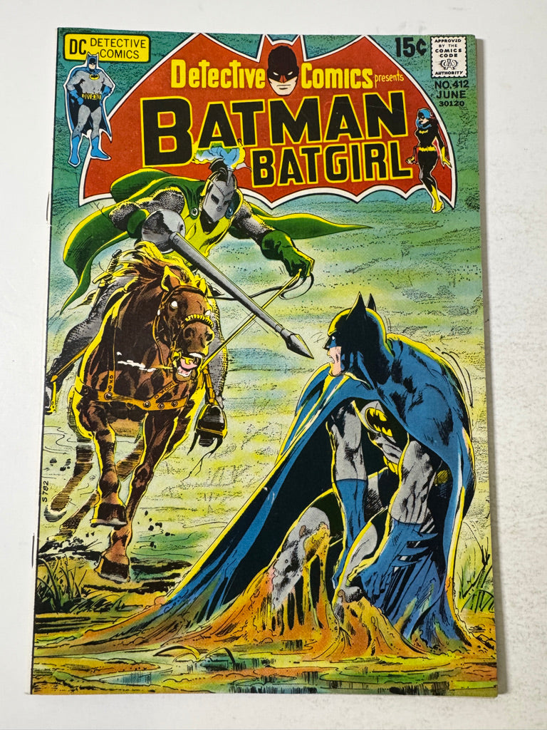 DETECTIVE COMICS #412 VF Neal Adams Cover