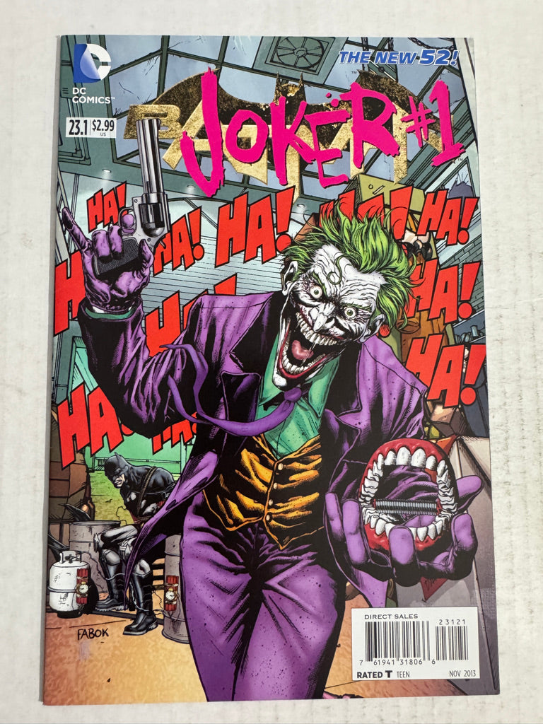 BATMAN #23.1 JOKER #1 Vol 2 NM Standard Cover