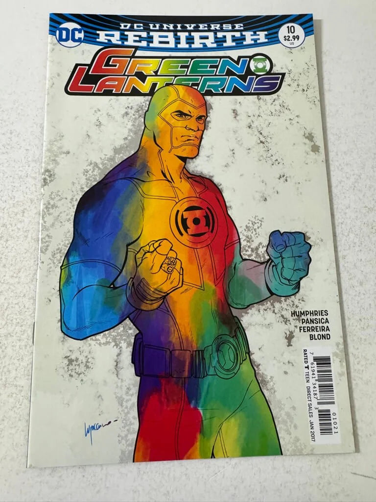 GREEN LANTERNS #10 NM Lupacchino Variant  1ST APPEARANCE