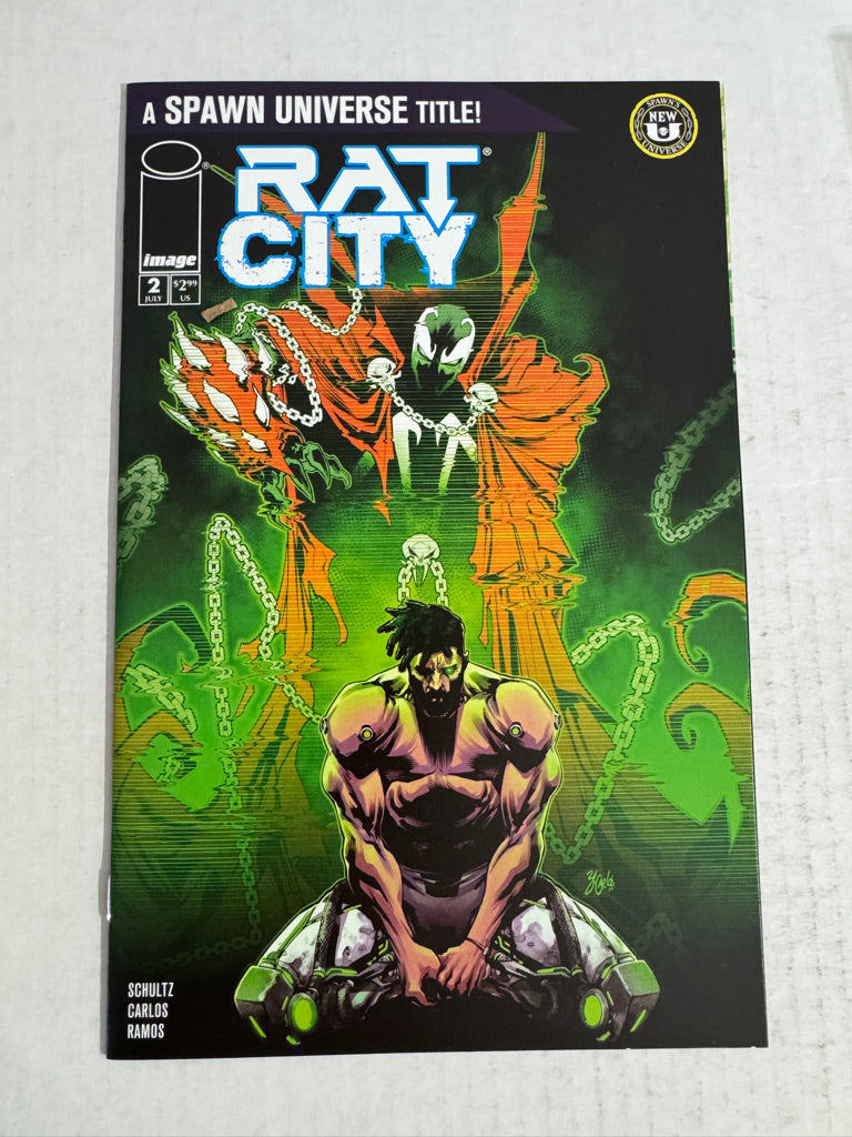 Spawn Universe RAT CITY #2 NM 2nd Print Variant