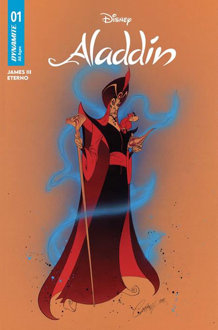 PRE-SALE: ALADDIN #1 CVR C J SCOTT CAMPBELL VAR