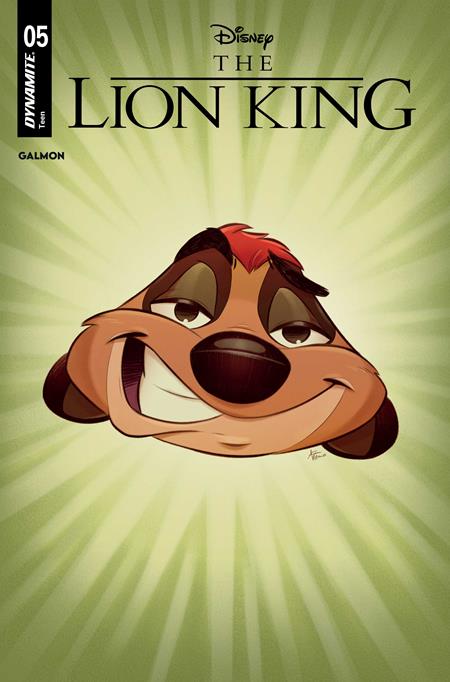 PRE-SALE: LION KING #5 CVR D CARTOON HEAD VAR