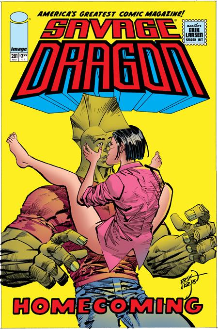 PRE-SALE: SAVAGE DRAGON #281 CVR A ERIK LARSEN (MR)