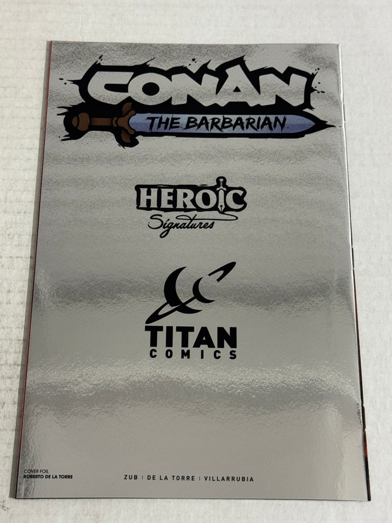 CONAN THE BARBARIAN #2 NM De La Torre Virgin Foil Variant