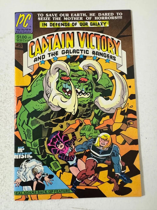 CAPTAIN VICTORY AND THE GALACTIC RANGERS #3 1ST APPEARANCE Jack Kirby / Neal Adams Cover (Copy)