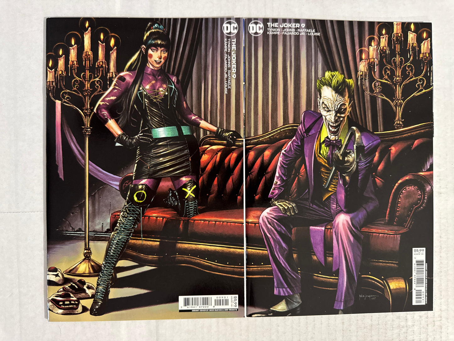 JOKER #9 NM Mico Suayan Connecting Variant SET