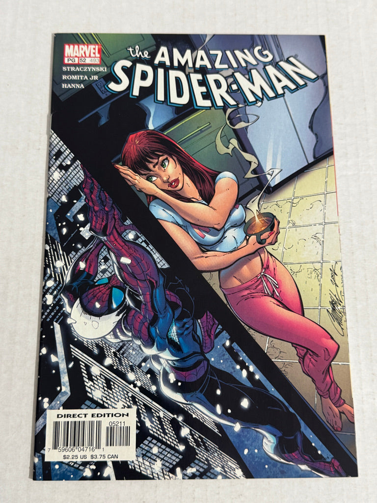 AMAZING SPIDER-MAN #52 Vol 2 NM J Scott Campbell Cover