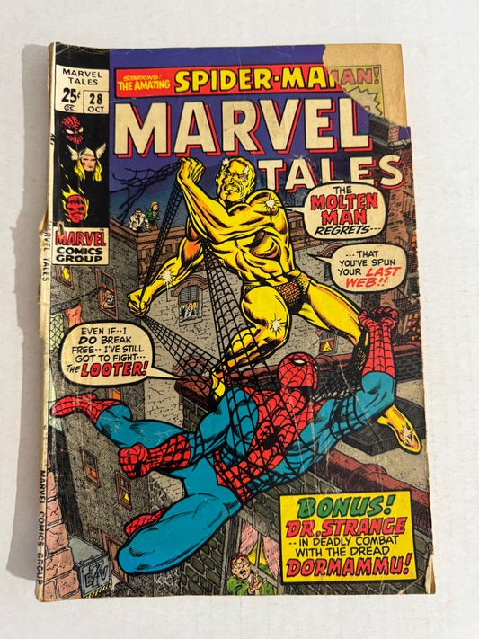 MARVEL TALES #28 FR/GD