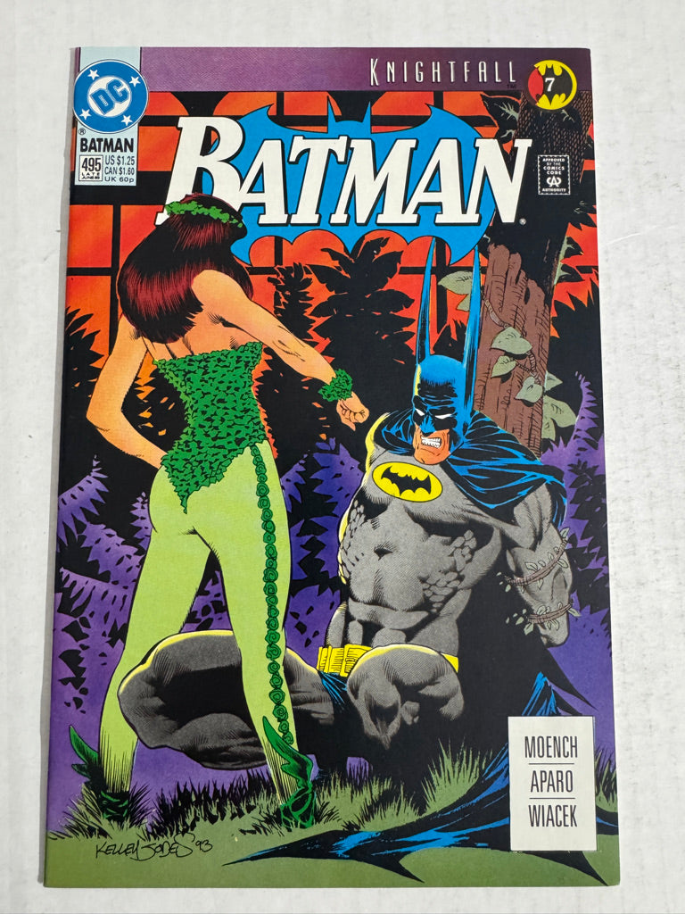 BATMAN #495 Kelley Jones Cover