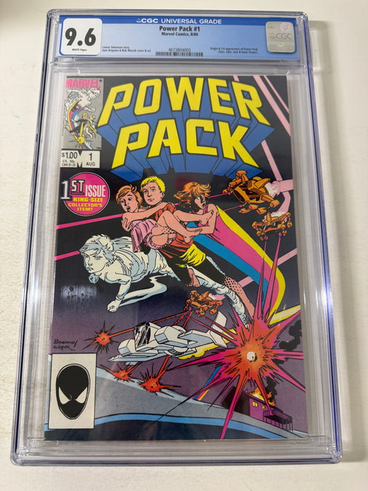 POWER PACK #1 9.6 CGC 1ST APPEARANCE