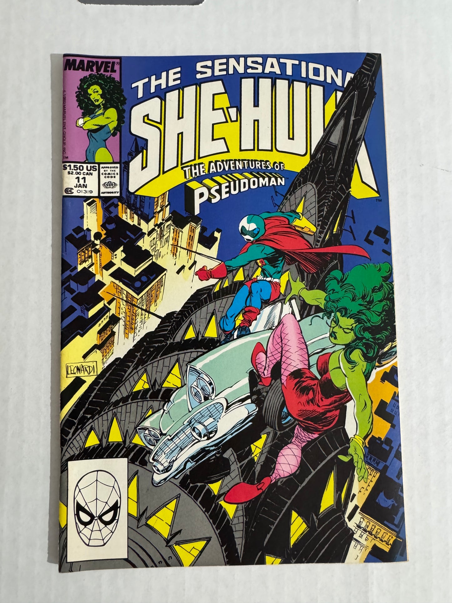 SENSATIONAL SHE-HULK #11 VF