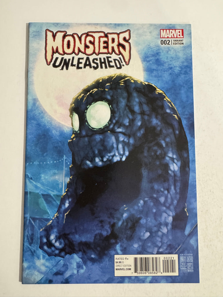 MONSTERS UNLEASHED #2 NM Kia Asamiya Variant
