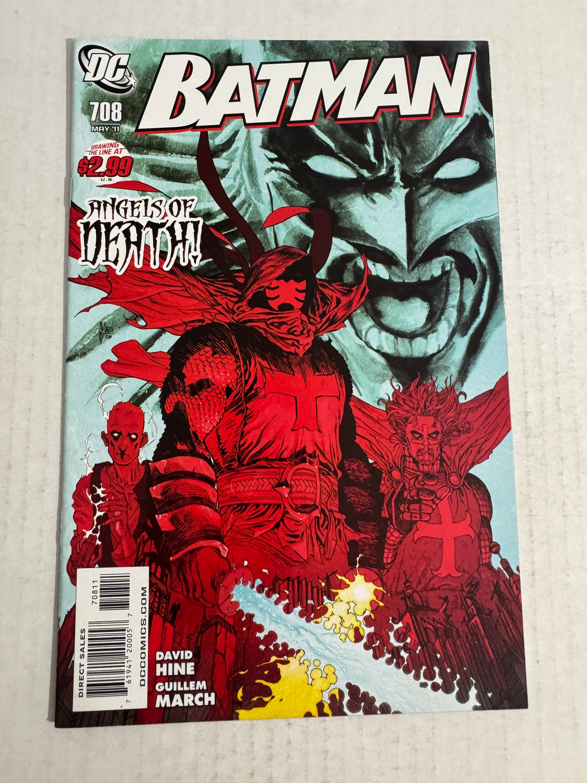 BATMAN #708 NM Guillem March Cover