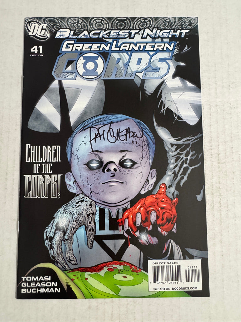 GREEN LANTERN CORPS #41 Vol 2 NM SIGNED by Patrick Gleason
