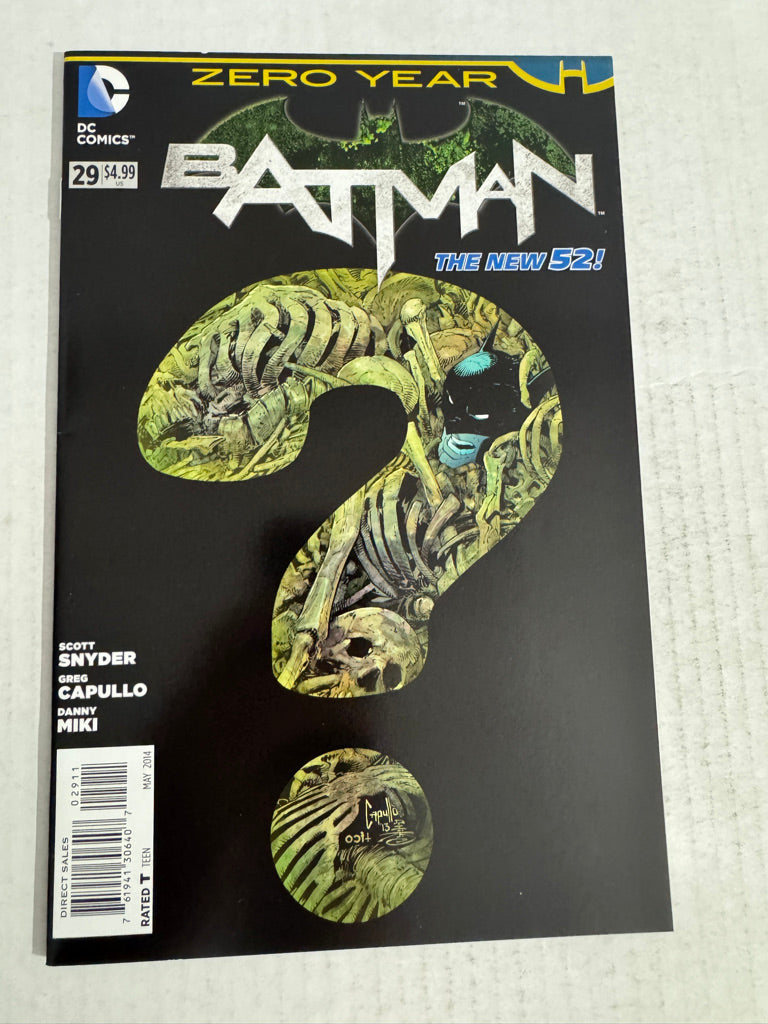 BATMAN #29 Vol 2 NM- Greg Capullo Cover