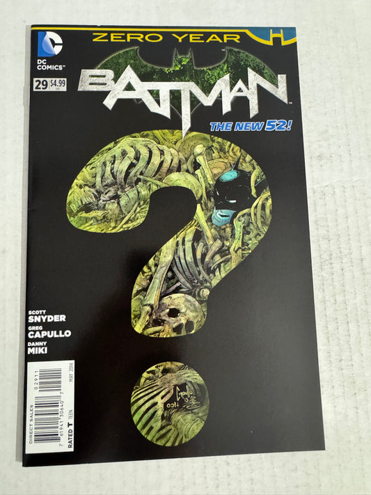 BATMAN #29 Vol 2 NM- Greg Capullo Cover