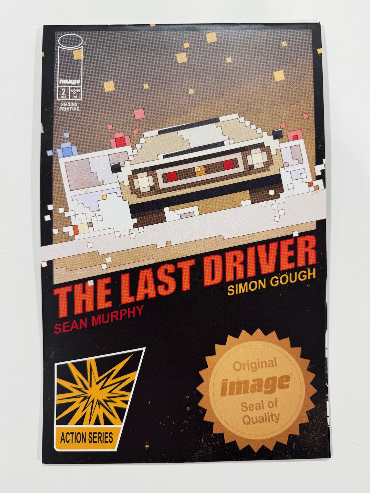THE LAST DRIVER #2 NM 2nd Print Simon Gough