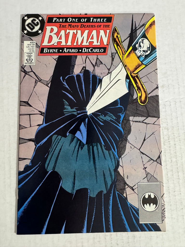 BATMAN #433 VF/NM John Byrne Cover
