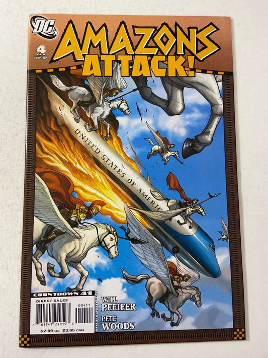AMAZONS ATTACK #4 NM