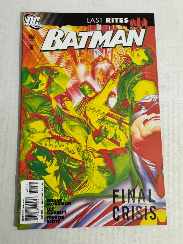BATMAN #682 NM- Alex Ross Cover