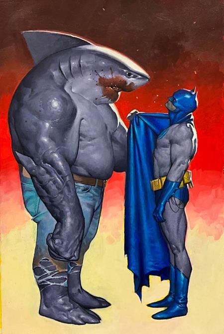 PRE-SALE: JUSTICE LEAGUE UNLIMITED #20 CVR D FABRIZIO DE TOMMASO CARD STOCK VAR